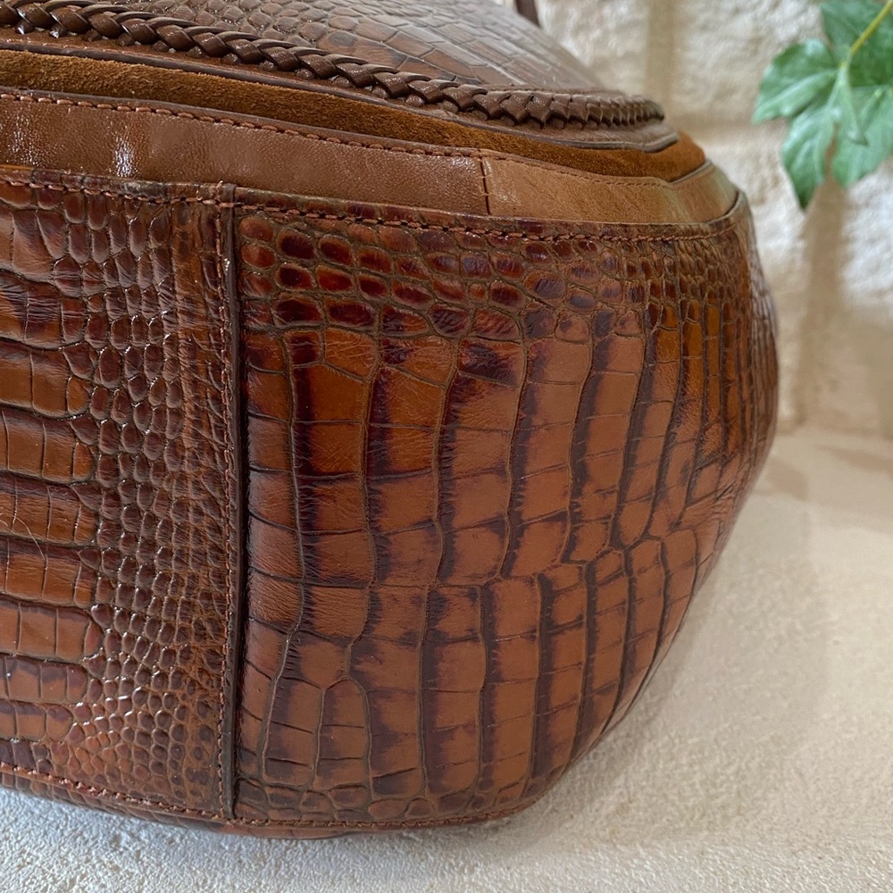 🚫SOLD🚫5⭐️Seller! Brahmin TOFFEE ROCKDALE THELMA X-L Shoulder Bag/Tote - Picture 14 of 16
